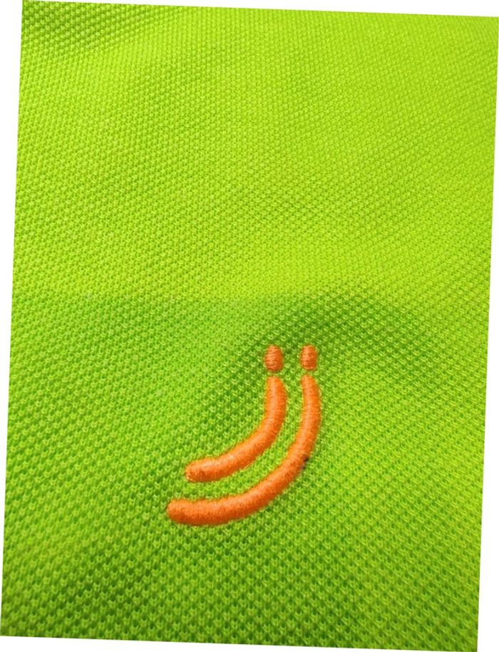 Jn-Joy polo t-shirt jaune fluo et orange très bon état taille S - photo numéro 6