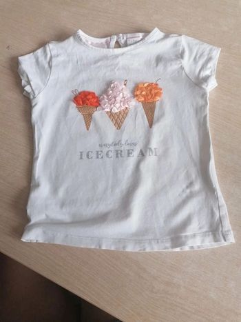 T-shirt glace