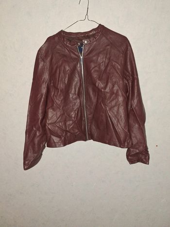 Blouson imitation cuir kiabi 46