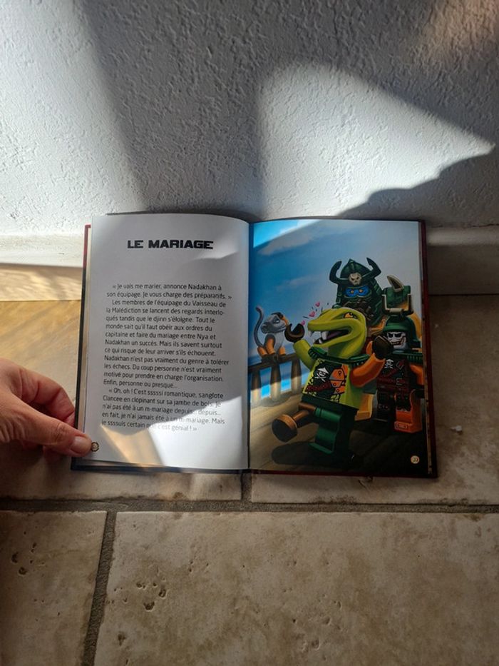 Livre ninjago- le dernier souhait- comme neuf - photo numéro 3