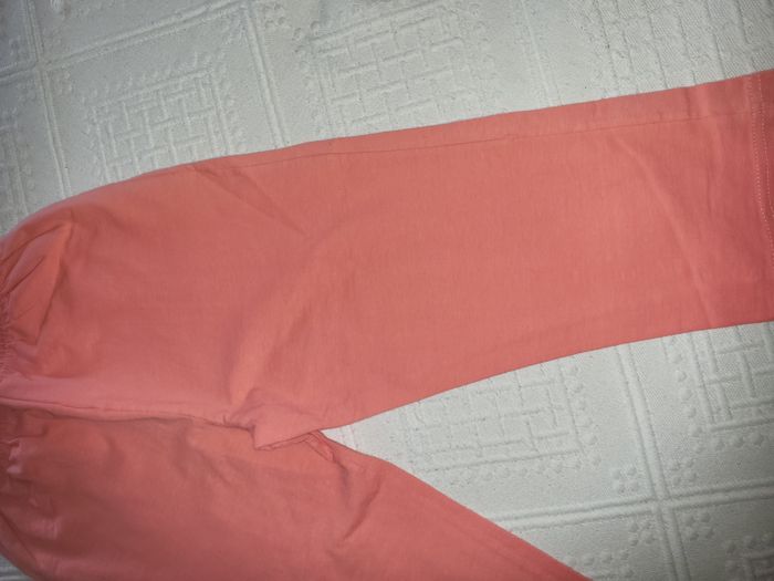 corsaire pantalon orange clair t 38 ou 18 ans , non porté neuf - photo numéro 2