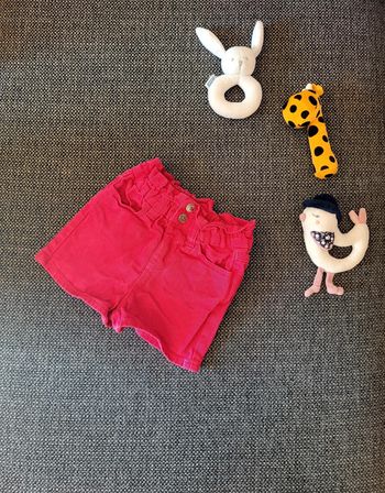 Short paperbag fille 3 ans