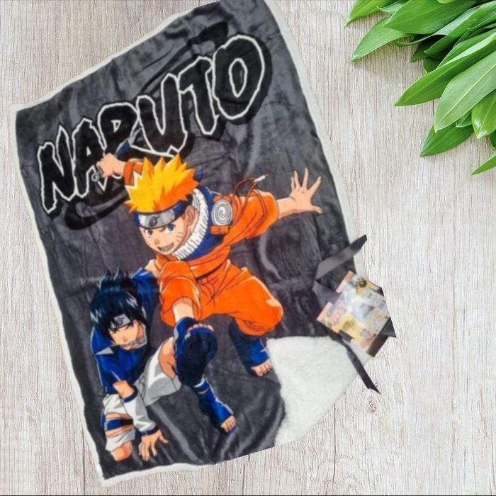 Grande couverture en sherpa Naruto - photo numéro 5