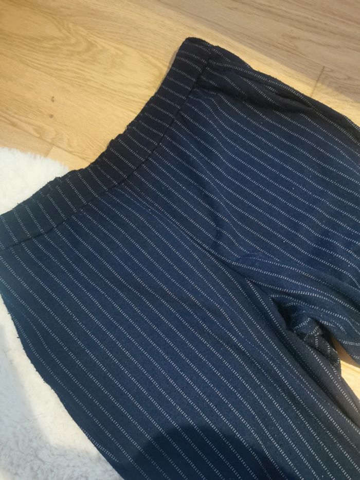 Pantalon ample bleu marine - photo numéro 2