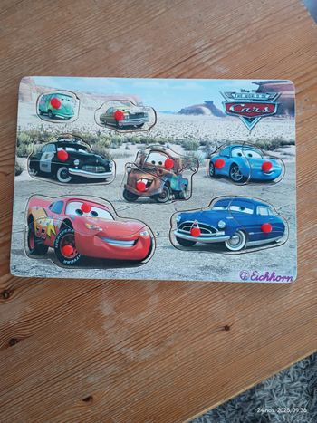 Puzzle 1er âge Cars en bois