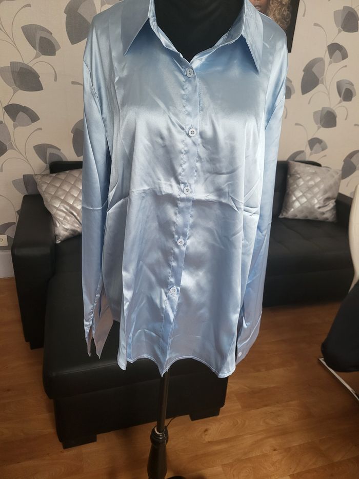 Chemisier satin