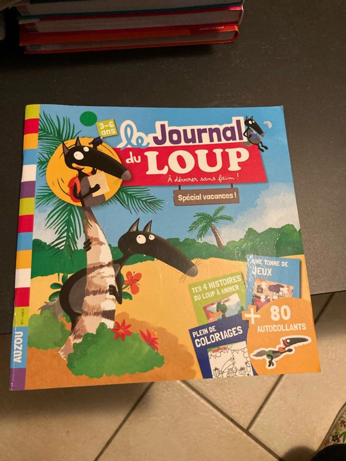 Le journal de loup spécial vacances