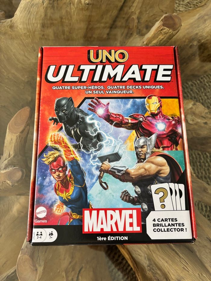 Jeu de societe uno ultimate marvel