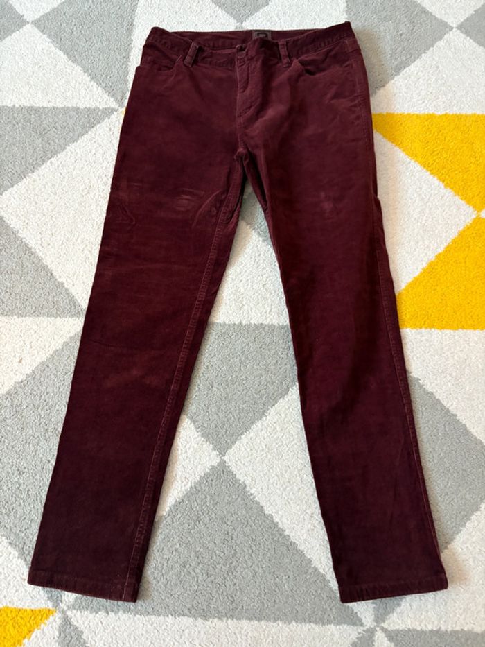 Pantalon en velours côtelé Bensimon Taille 38 - photo numéro 2
