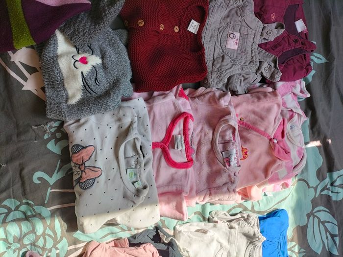 Lot vêtements fille 6 mois 19 article - photo numéro 3