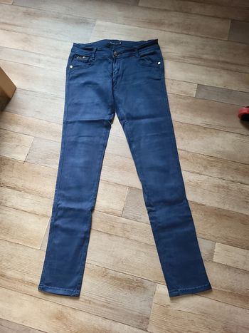 Jeans marine femme