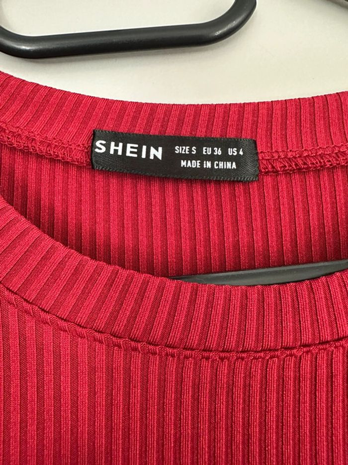 Robe rouge Shein taille S - photo numéro 3