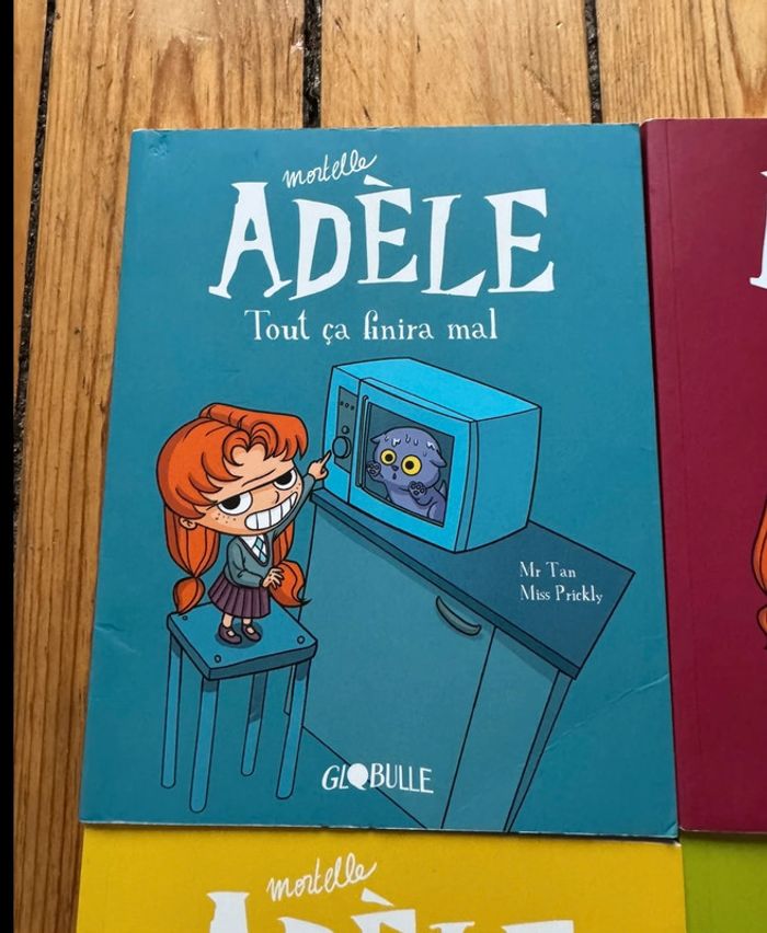 Lot livres mortelle adele - photo numéro 2