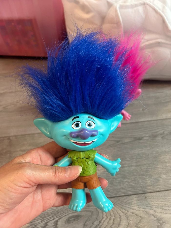 Lot Poppy et branche « les Trolls » - photo numéro 2