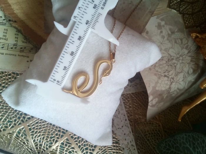 Collier serpent en acier inoxydable - photo numéro 4