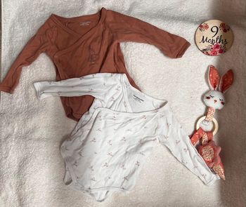 Lot bodies Vertbaudet 9 mois (71 cm)