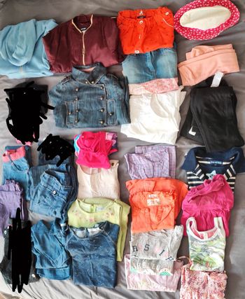 Lot vêtements fille 8 ans
