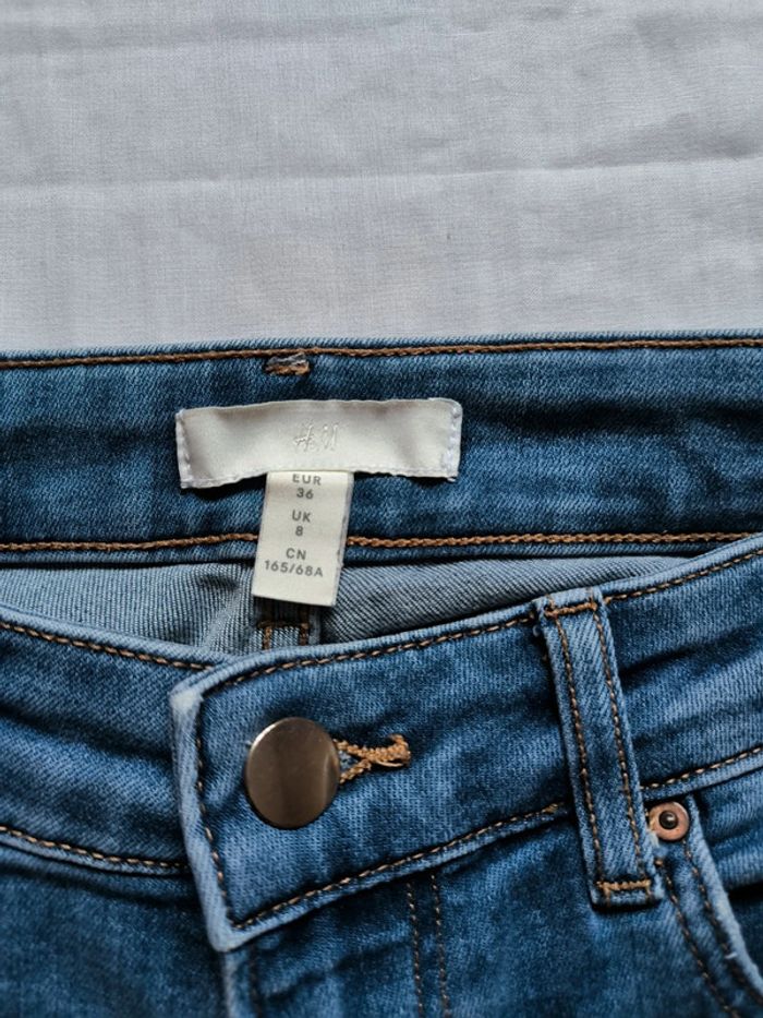Jean skinny taille haute H&M taille 36 - photo numéro 2