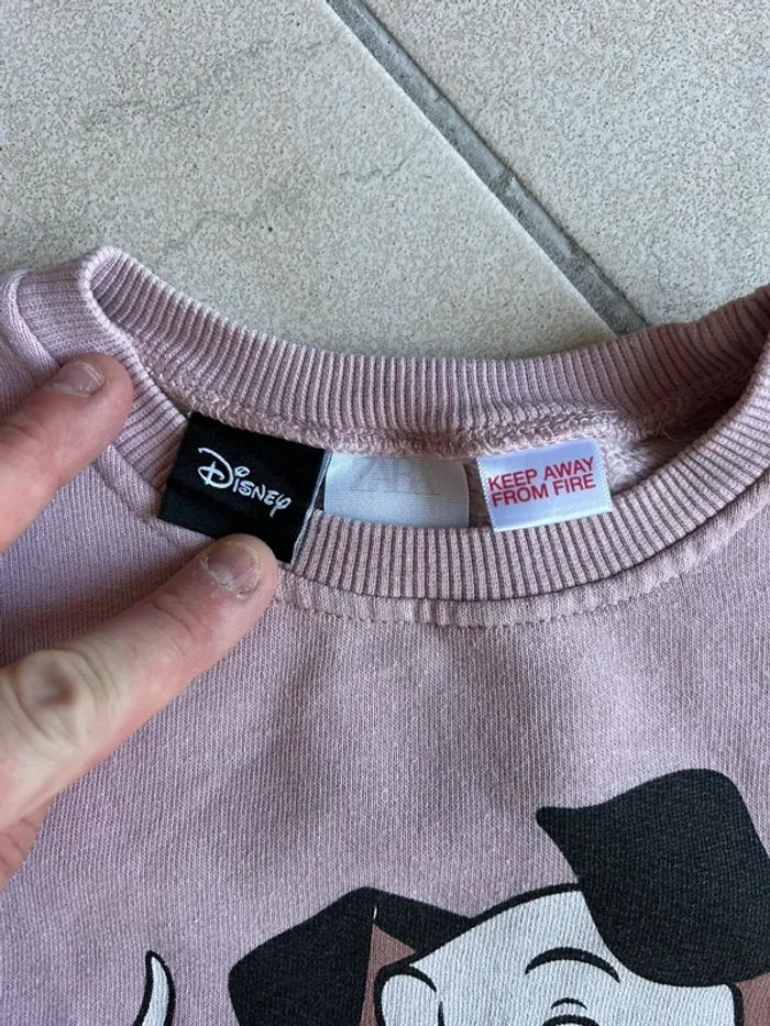 Sweat-shirt à capuche Disney Dalmatien - photo numéro 3