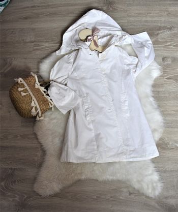 Repetto 🤍 trench blanc chic fille 5 ans (ST)