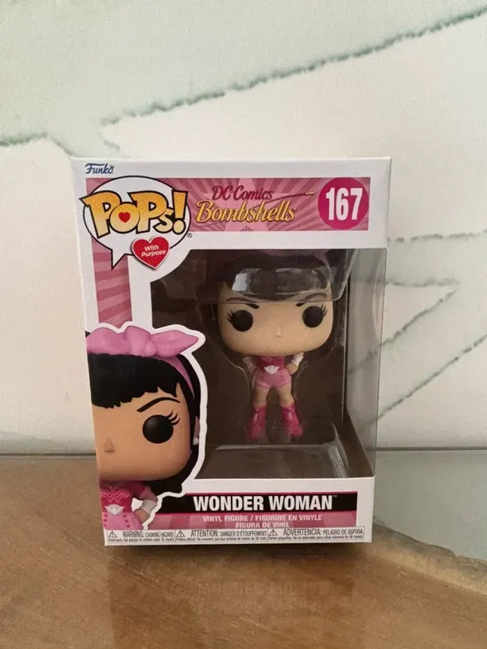Funko pop figurine Wonder woman 167 bombshells - photo numéro 1