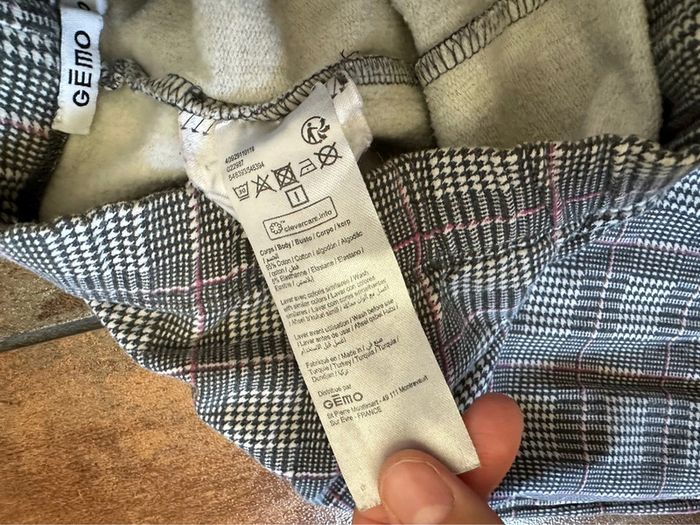 Legging à carreau gemo - photo numéro 4