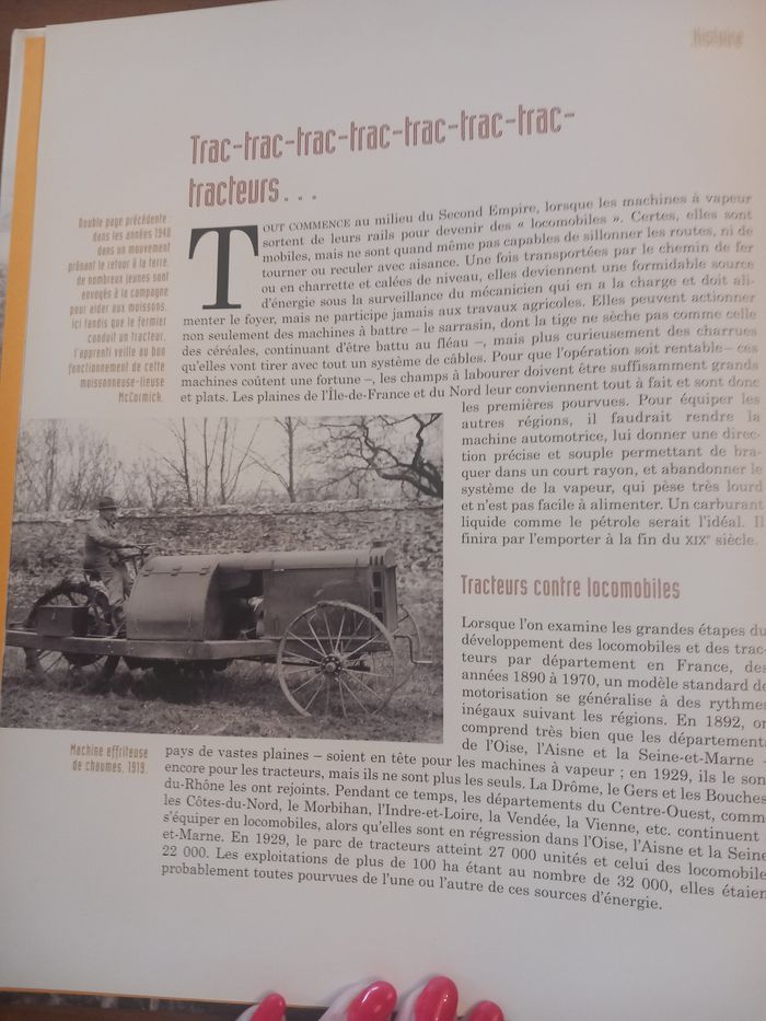 Livre les tracteurs de notre enfance - photo numéro 7