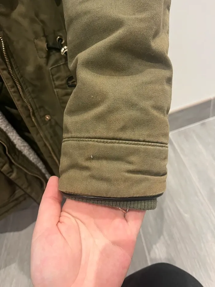 Doudoune kaki chaude - photo numéro 5