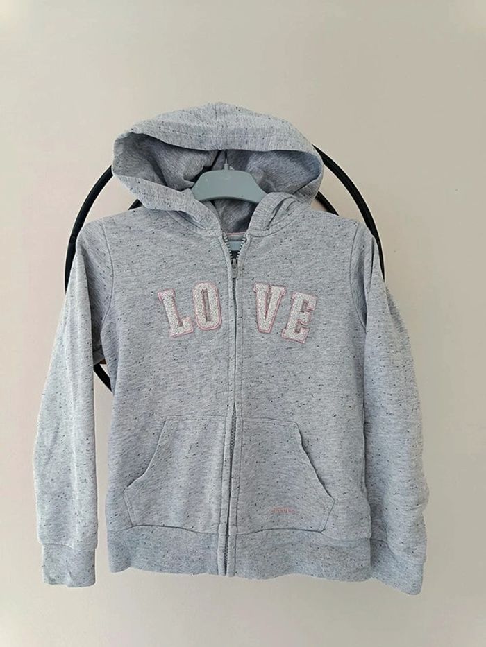 8 ans veste zippée a capuche Okaïdi