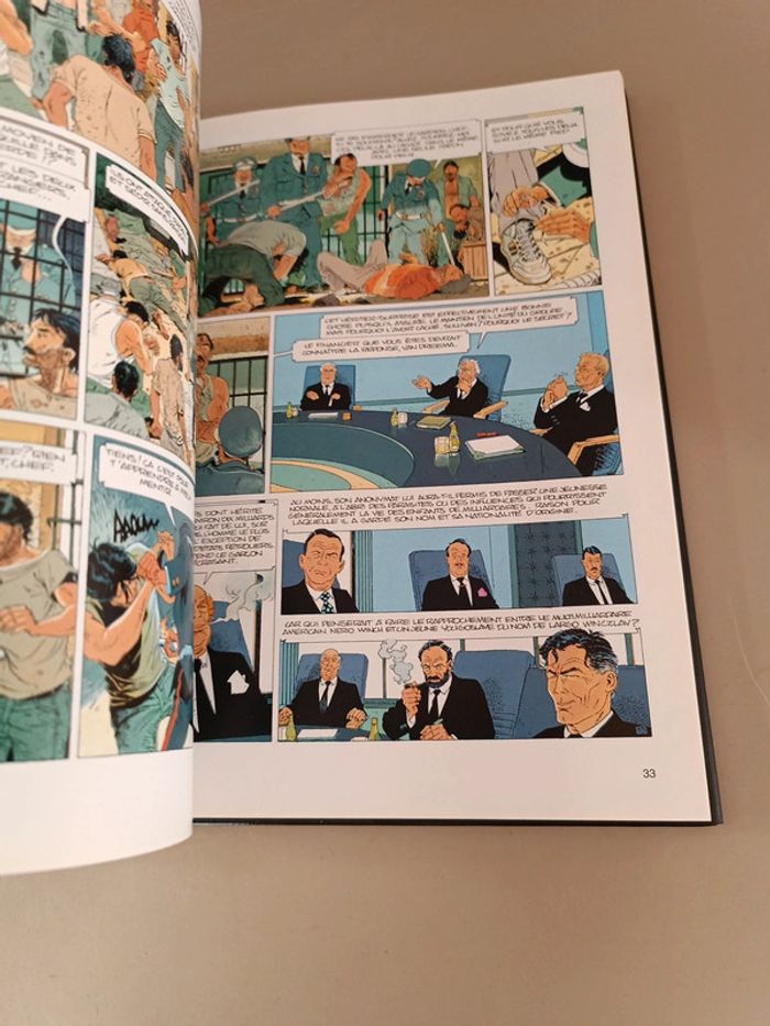 Largo winch volume 1 de Philippe Franck et Jean van Hamme - photo numéro 18