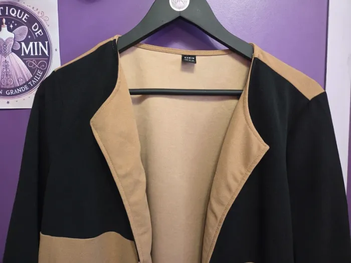 Veste légère bicolore Shein – T44 - photo numéro 2