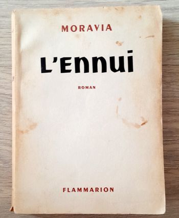 Moravia - L'ennui roman