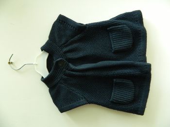 Gilet T 9 mois "Bout'chou"