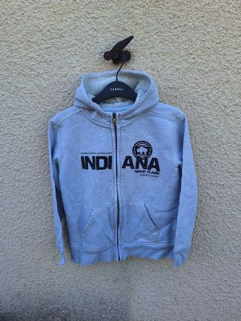 👕 Sweat / gilet zippé à capuche Okaïdi 14 ans