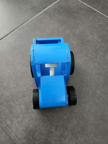 Tracteur Fizzy en bois