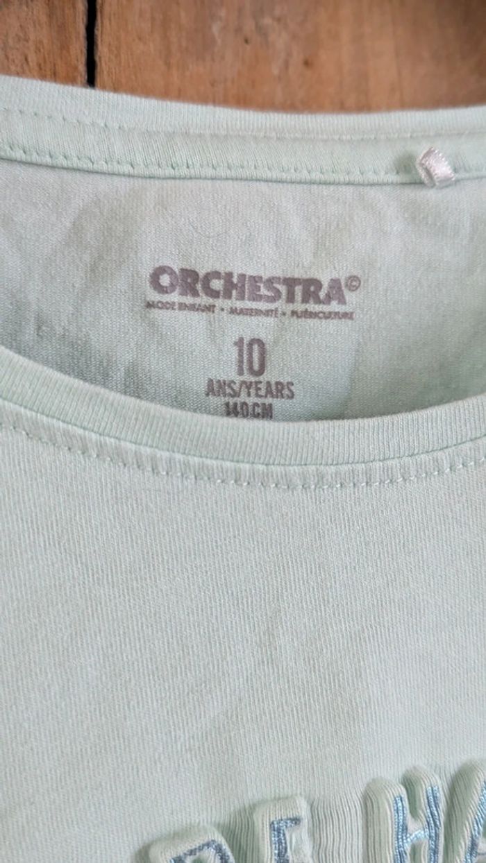 T-shirt d'été Orchestra 10 ans - photo numéro 4