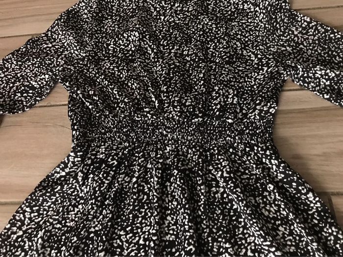 Robe noir imprimé ikoone & Bianka L - photo numéro 8