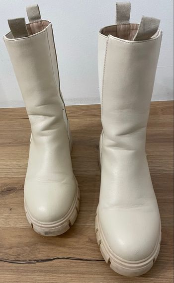 Bottine BEIGE Femme Taille 38 Motif Uni Merry SCOTT