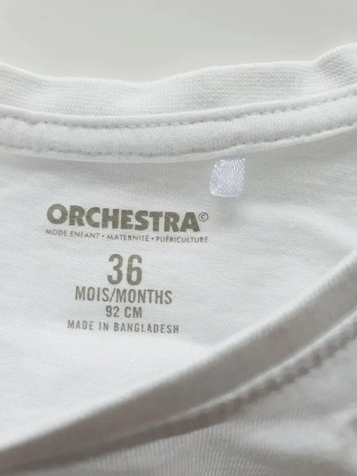 Tee-shirt Orchestra 36 mois - photo numéro 2