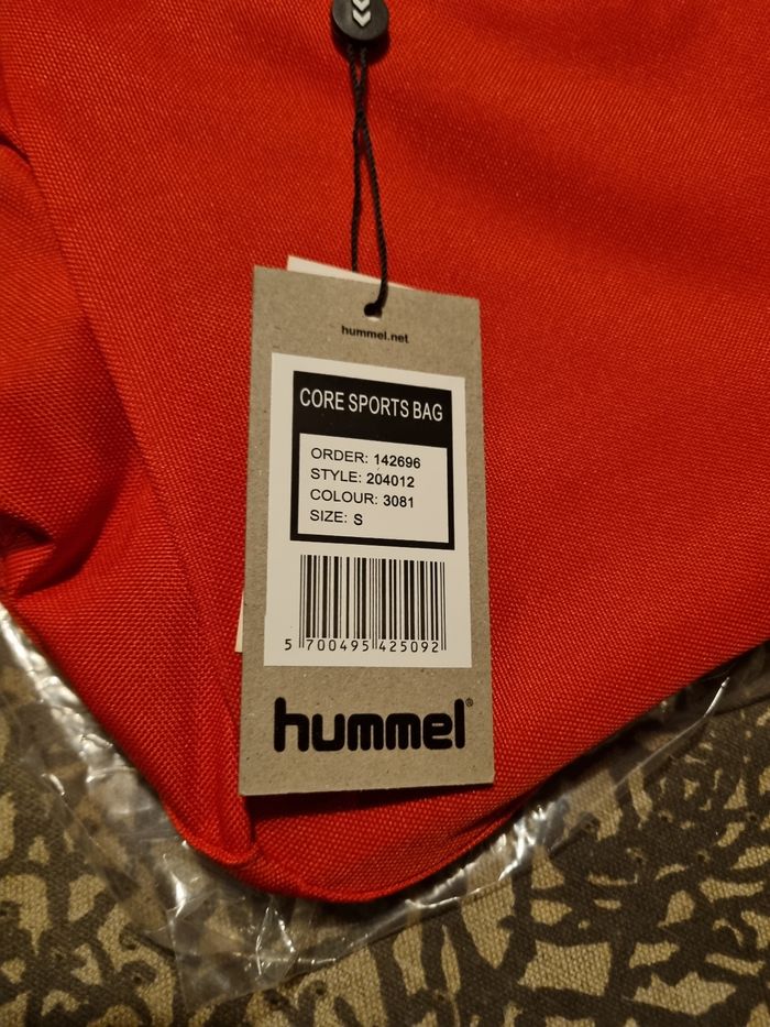 sac de sport rouge Hummel - photo numéro 3
