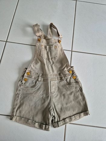 Salopette short 8 ans