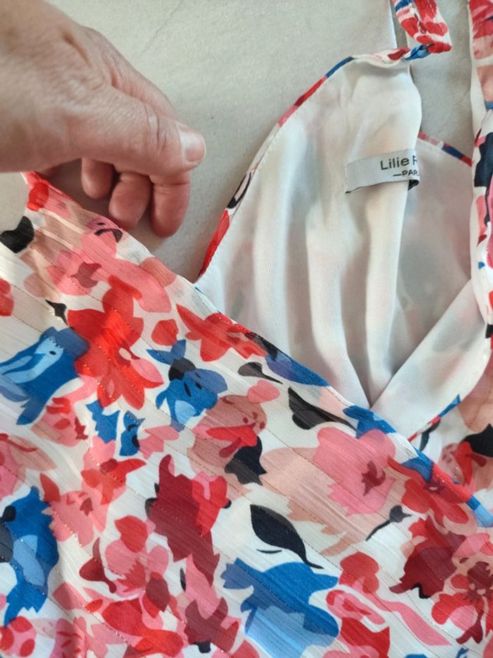 Robe d'été fleurie M/L - photo numéro 5