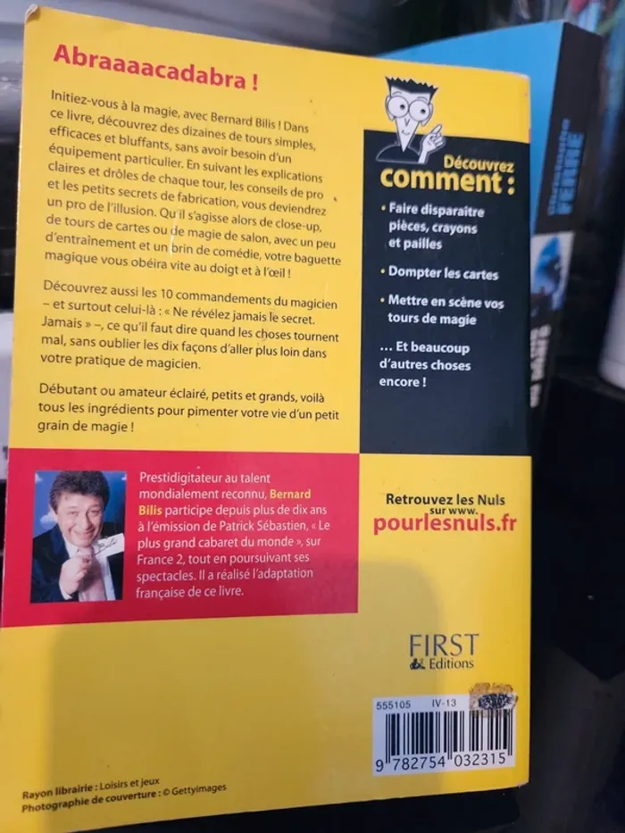 Livre "La Magie pour les Nuls" - photo numéro 2