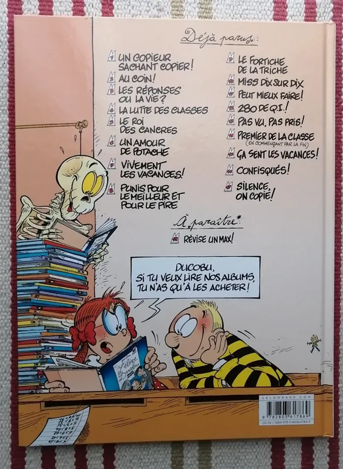 Livre BD L'élève Ducobu au coin - photo numéro 2