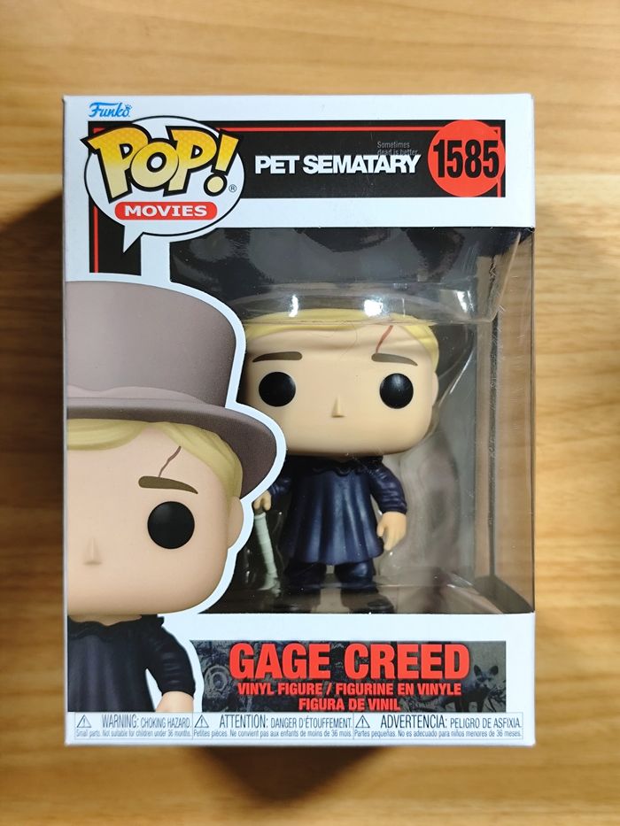 Lot De 2 Funko Pop! Movies - Ellie & Church 1584 / Gage Creed 1585 (Pet Sematary) - photo numéro 6