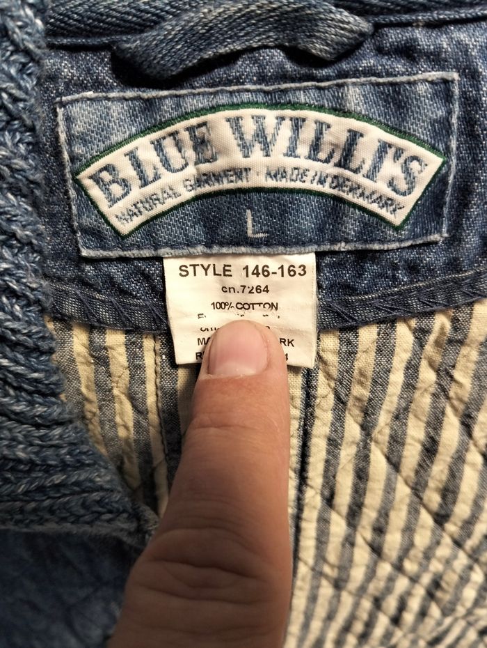 Blouson jeans L - photo numéro 4