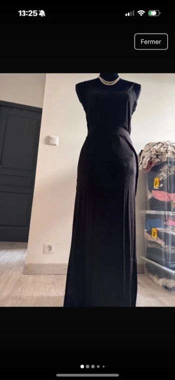 Jupe longe fendue sur les 2 côtés