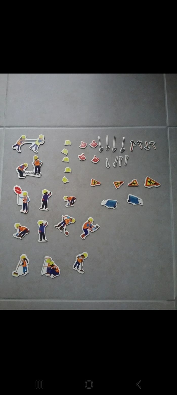 Jeu magnétique A la découverte du chantier - photo numéro 8