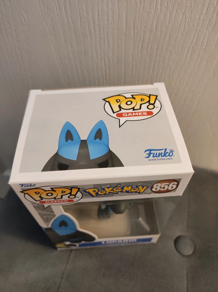 Figurine Funko Pop Lucario 856 Pokémon - photo numéro 5