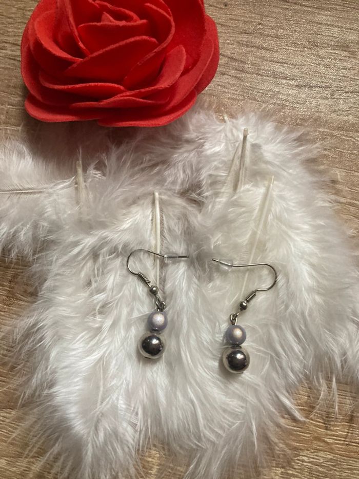 lot 2 paires de boucles d oreilles - photo numéro 3